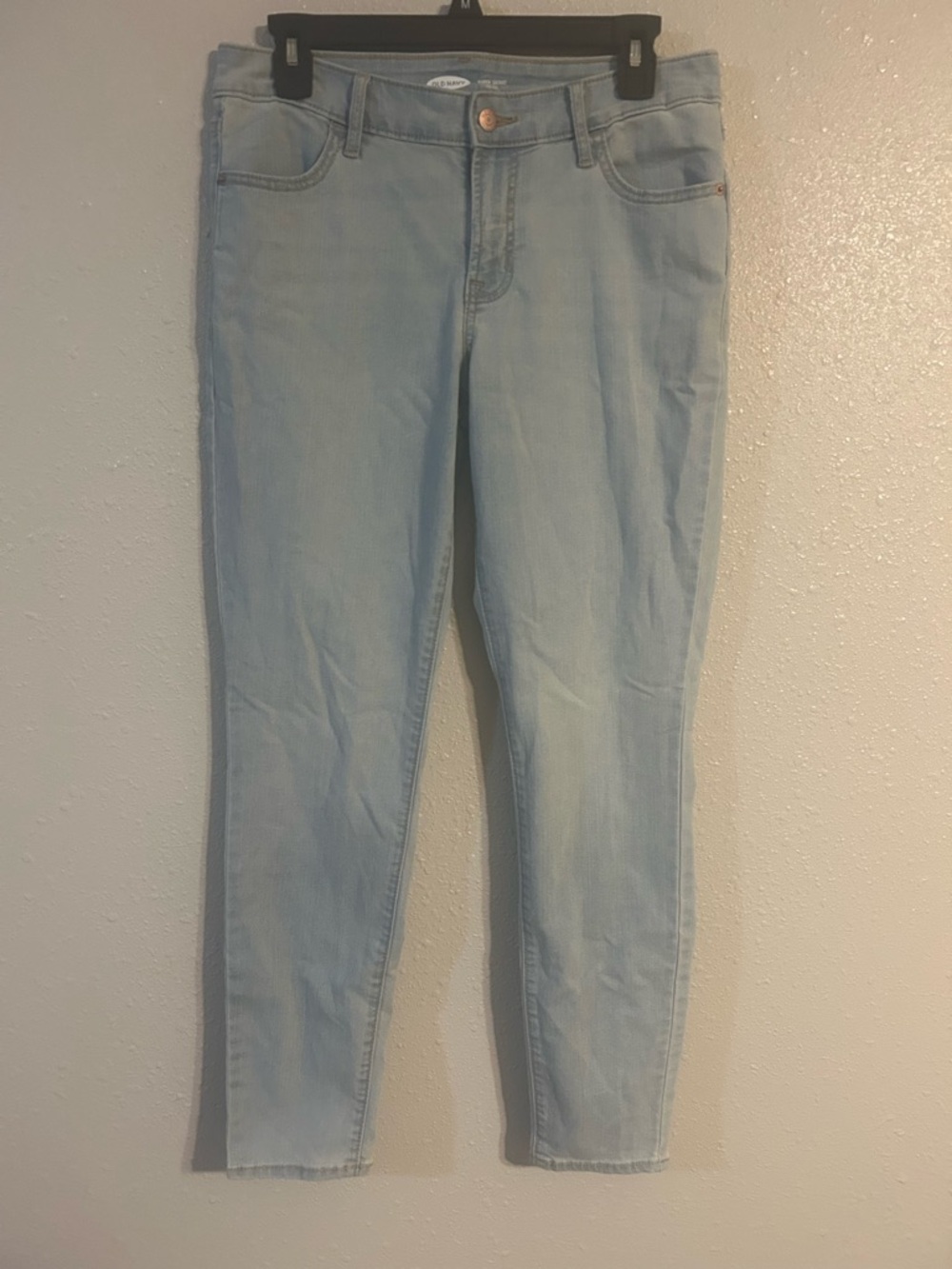 Old Navy Super Skinny Light Wash Women's Jeans Sz 8